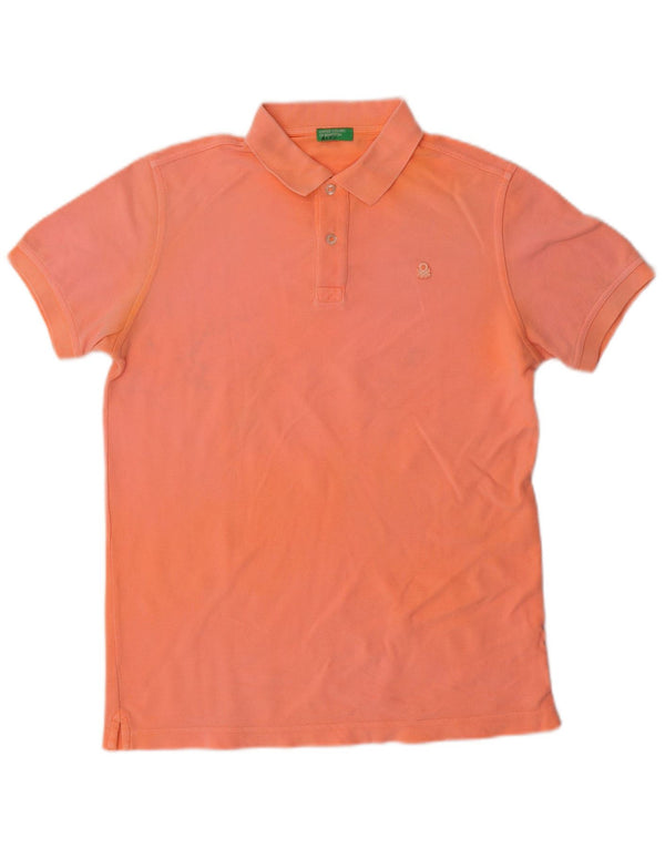 Benetton Polo Garçon 13-14 ans 3XL Orange