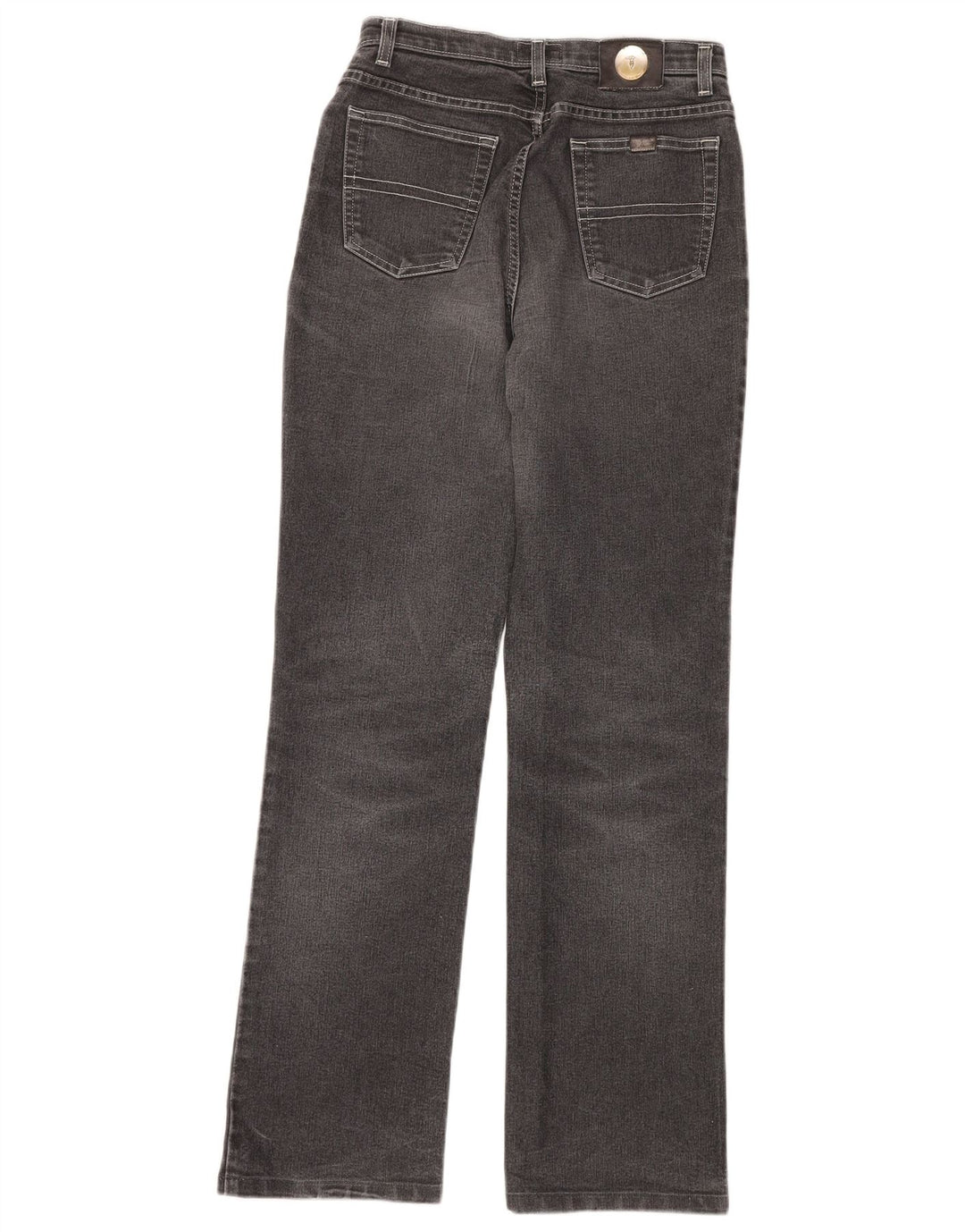 TRUSSARDI Femme Jean Droit W27 L32 Gris