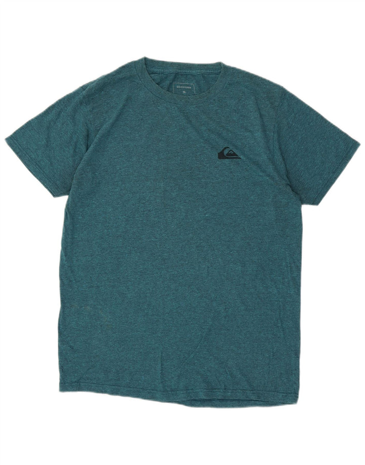 Quiksilver T-Shirt Regular Fit Homme Bleu Moyen Coton