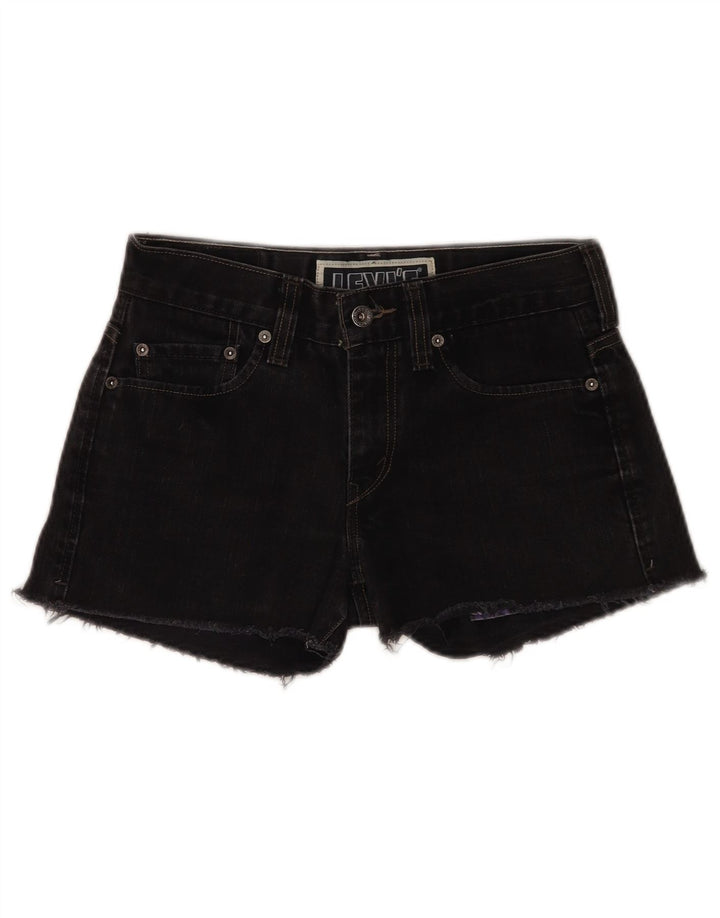 Levi's Short en Jean 511 Skinny W30 Femme Noir Moyen Coton