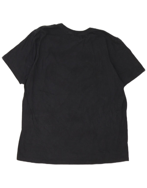 Nike T-shirt graphique pour homme XL en coton noir
