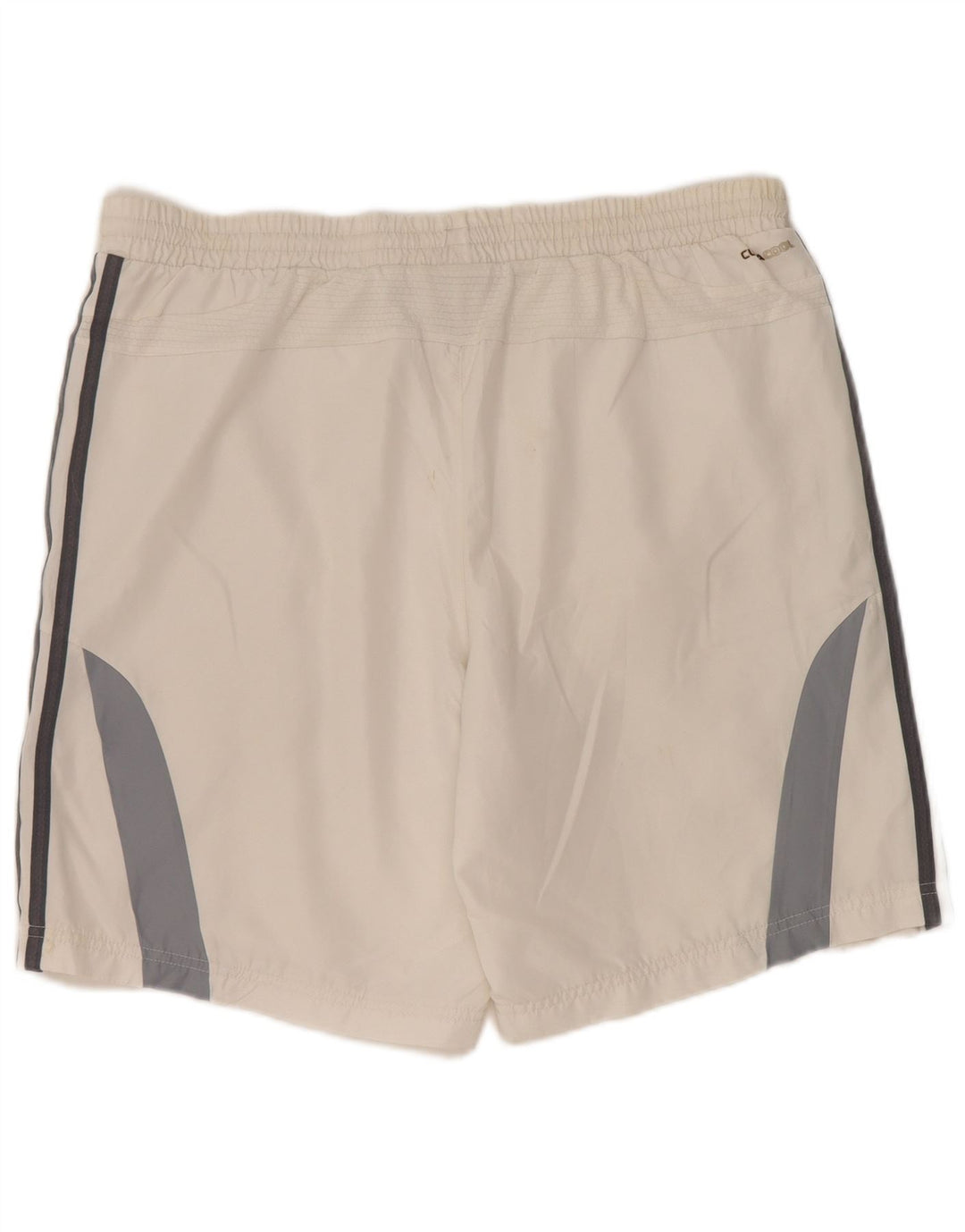 ADIDAS Short de Sport Clima 365 Homme Blanc Moyen Polyester Colorblock
