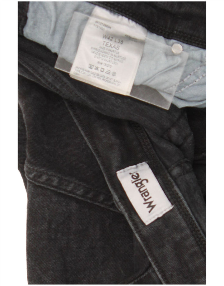 Wrangler Jean Droit Texas Homme W42 L36 Noir