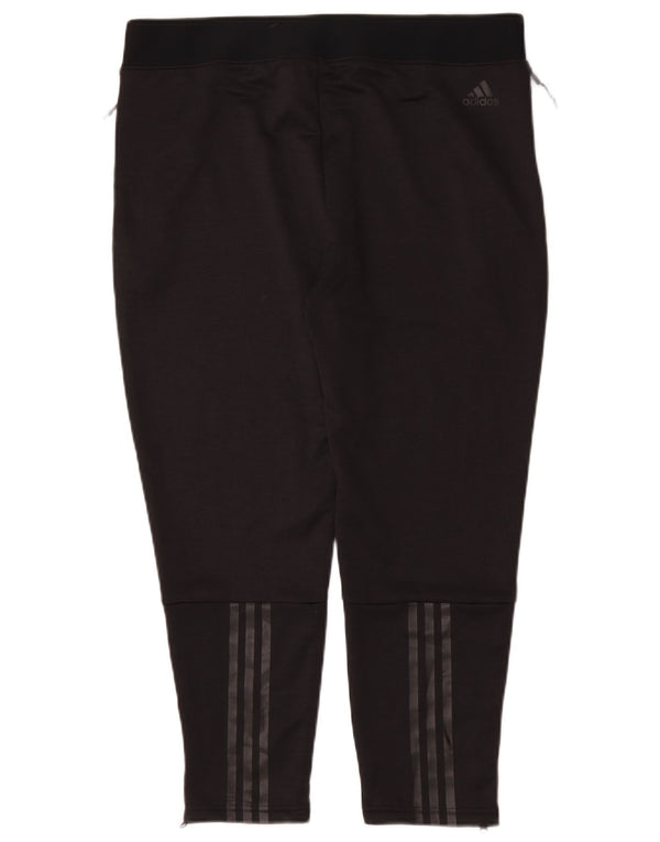 Adidas Pantalon de survêtement pour femme UK 16/18 Large Noir Polyester