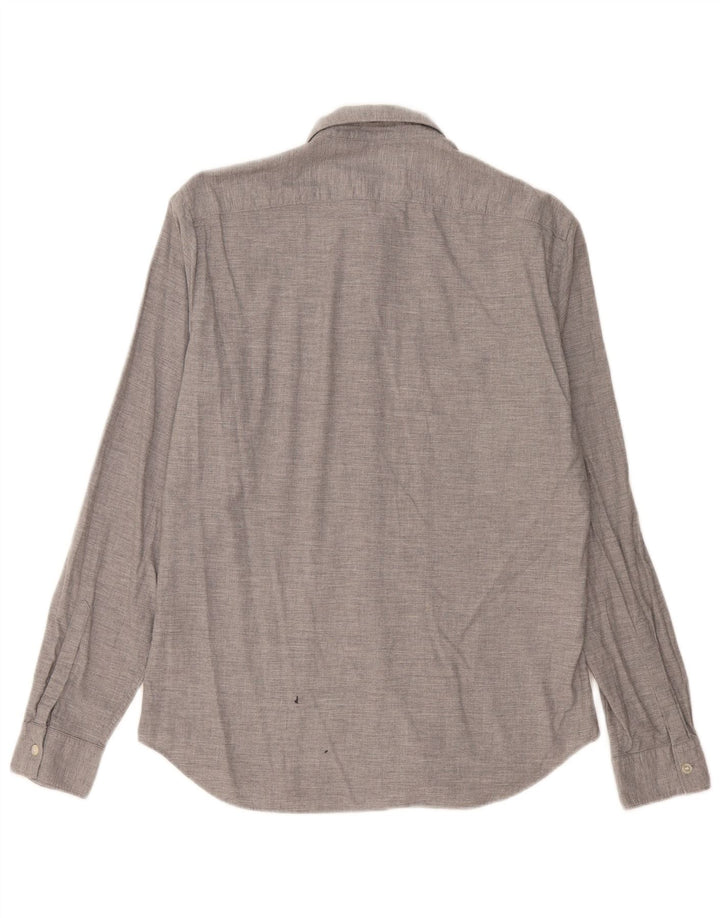BURBERRY Chemise BRIT Homme Gris Moyen Coton