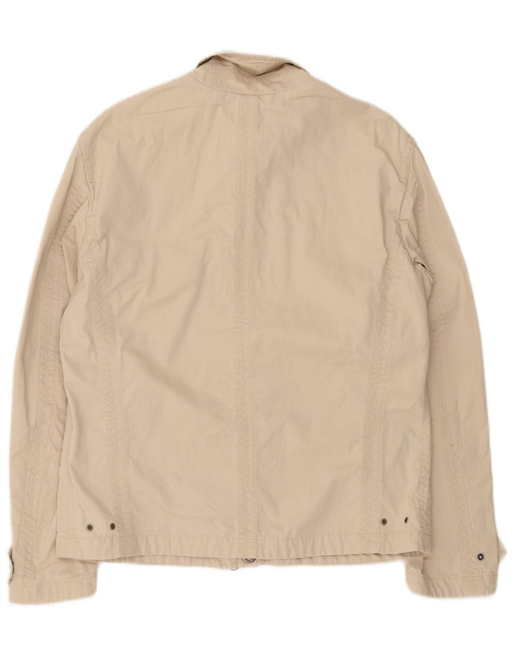 Invicta Veste Bomber Homme UK 40 Grand Coton Beige