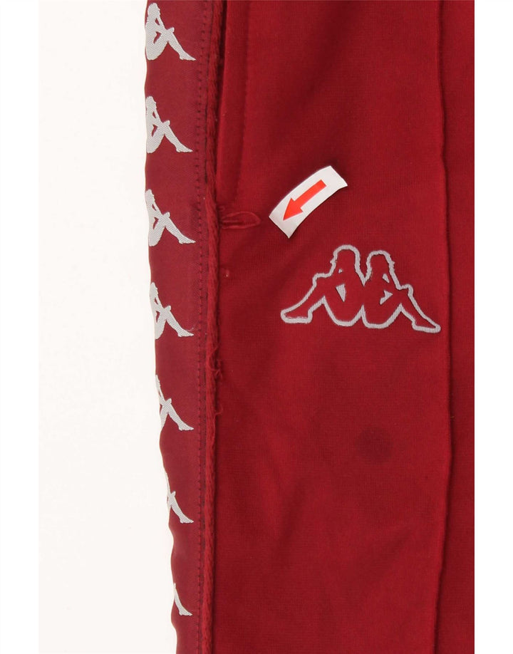 Kappa Pantalon de Survêtement Graphique Homme Petit Bordeaux Polyester