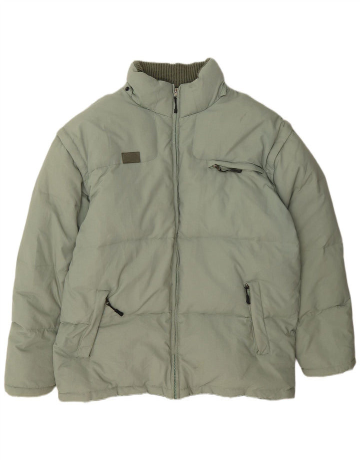 Fila Veste matelassée homme UK 44 2XL Vert Polyamide