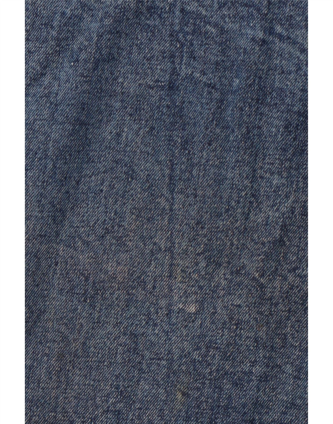 VINTAGE Jupe en jean femme W30 Bleu moyen Colourblock