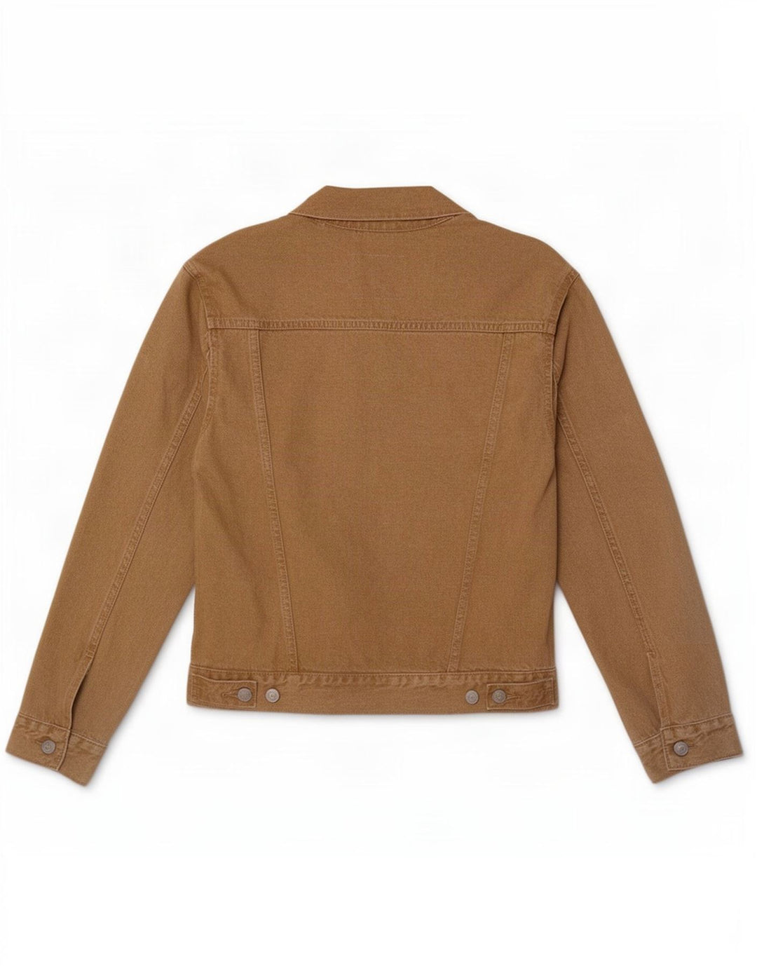 Levi's Veste en Jean Homme UK 36 Petit Coton Beige