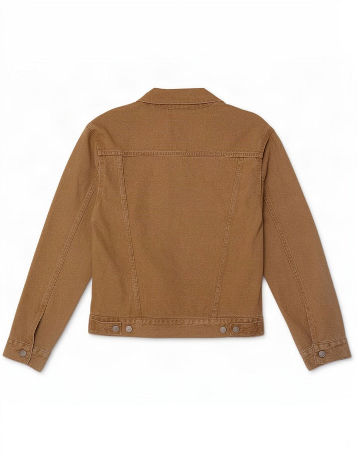 Levi's Veste en Jean Homme UK 36 Petit Coton Beige