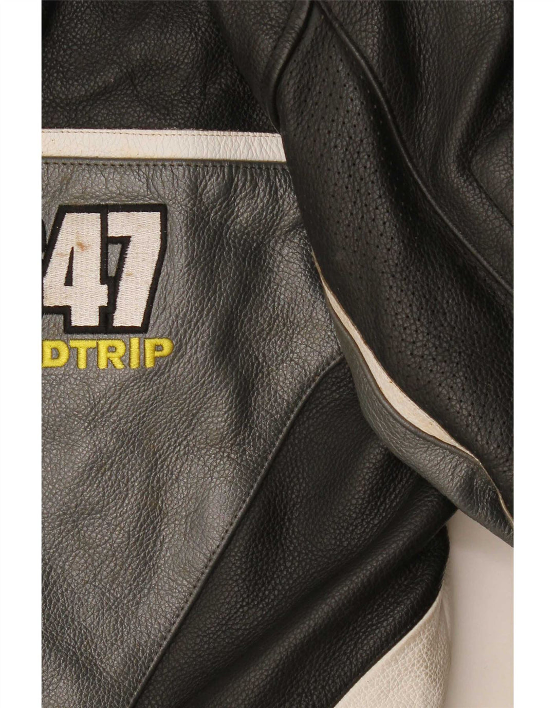 Arlen Ness Veste de motard graphique pour homme Taille 54 Grande moto grise