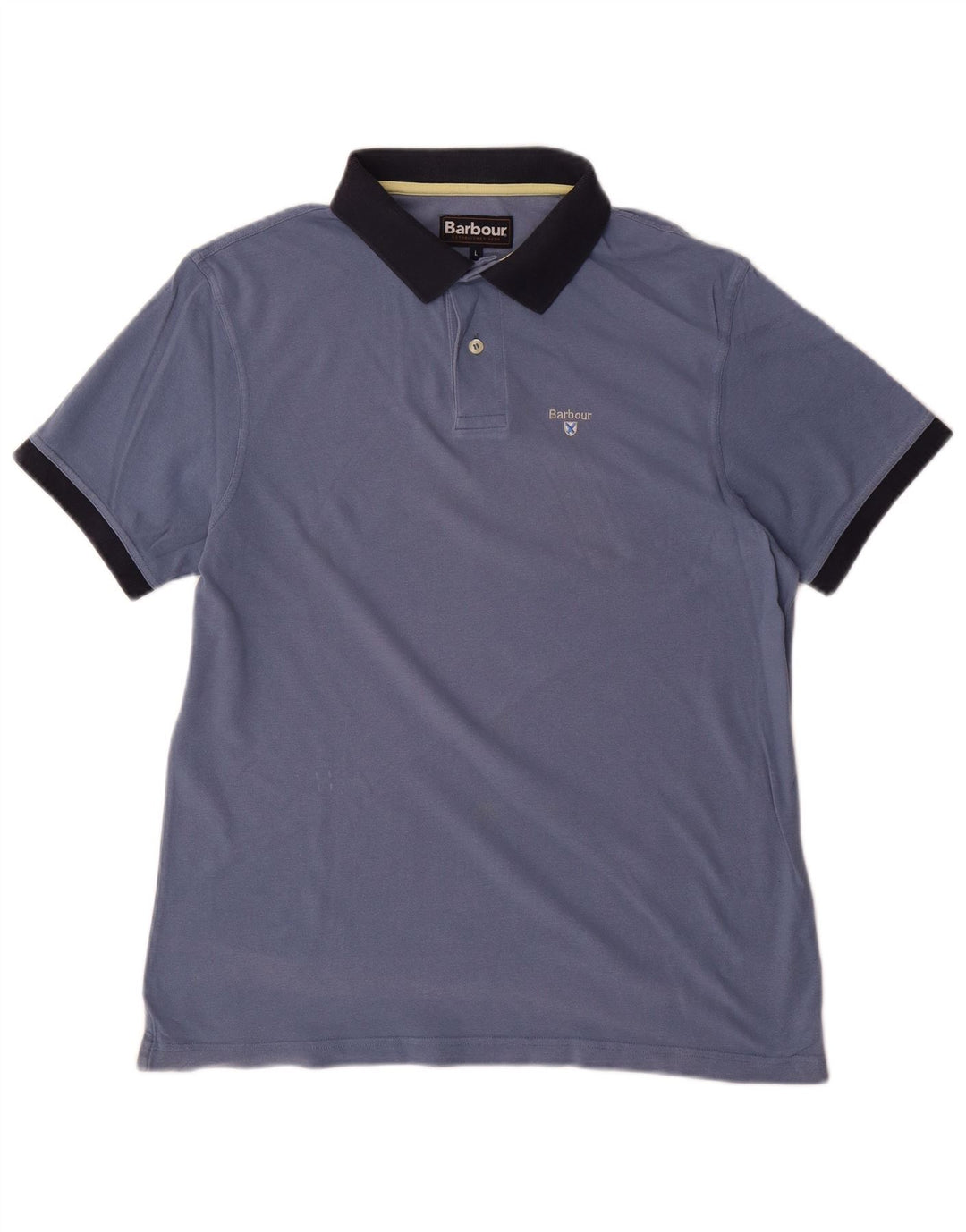 BARBOUR Polo Homme Grand Bleu Coton