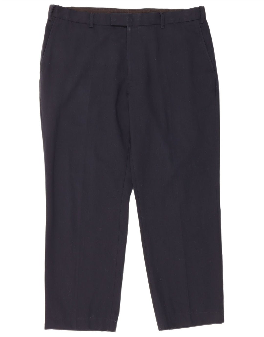 Marks & Spencer Pantalon de Costume Coupe Regular Homme W38 L27 Bleu Marine