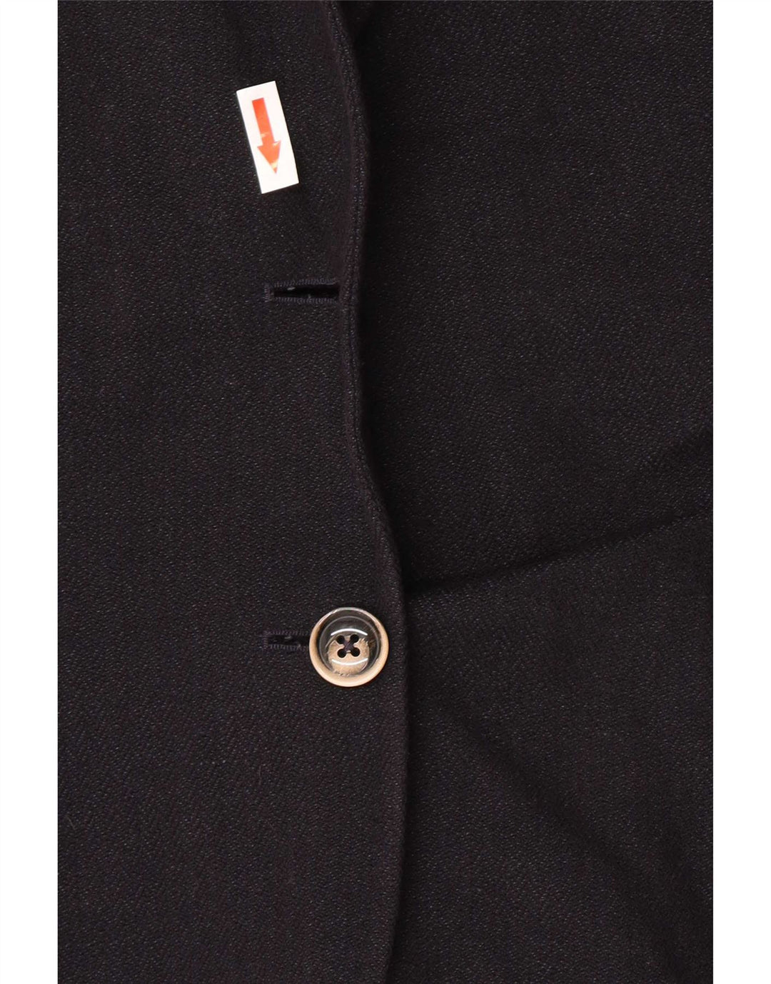 Massimo Dutti Veste Blazer 1 Bouton Femme EU 44 XL Coton Noir
