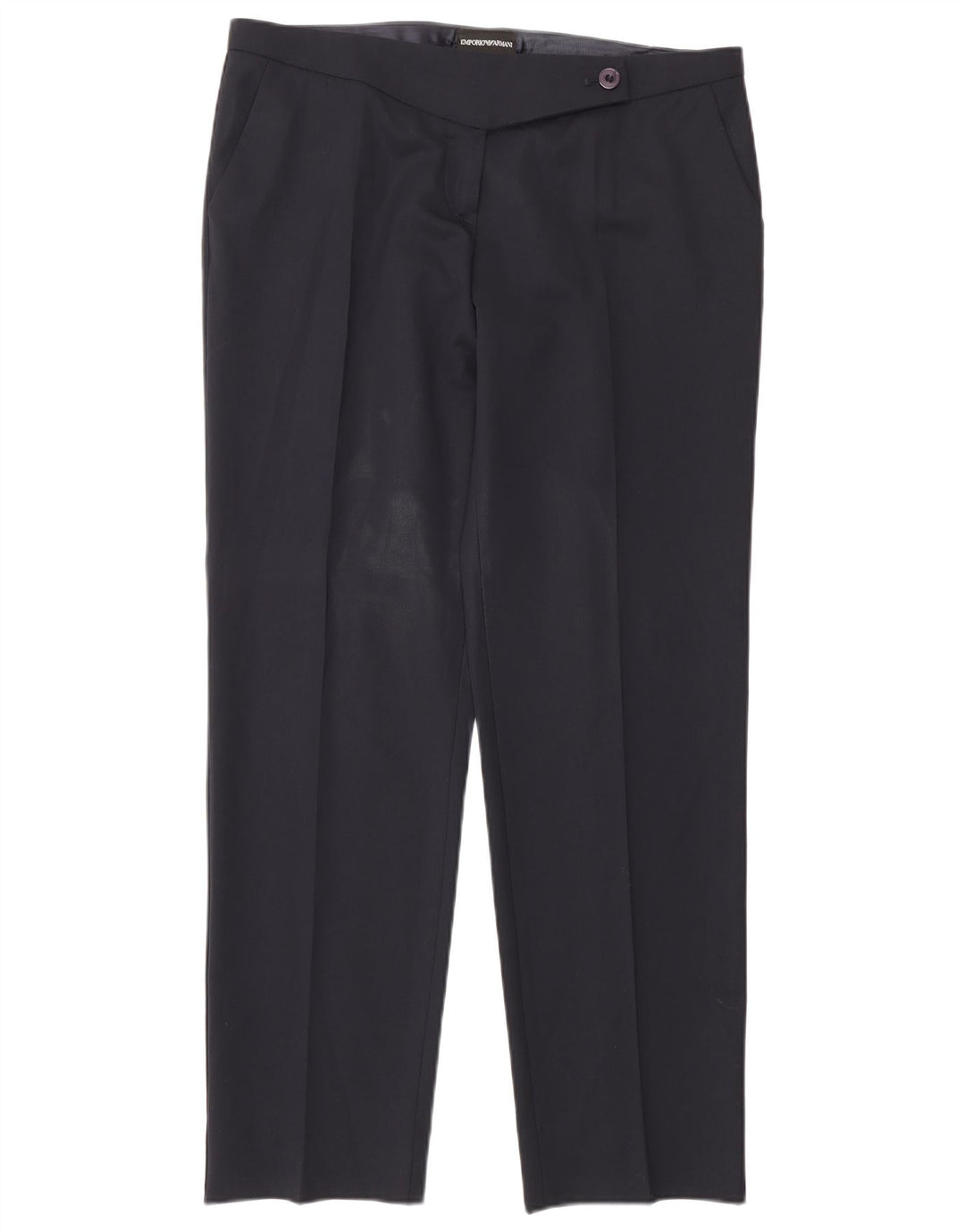 Emporio Armani Costume 2 pièces pour femme à 2 boutons IT 44 Medium W30 L30 Bleu marine