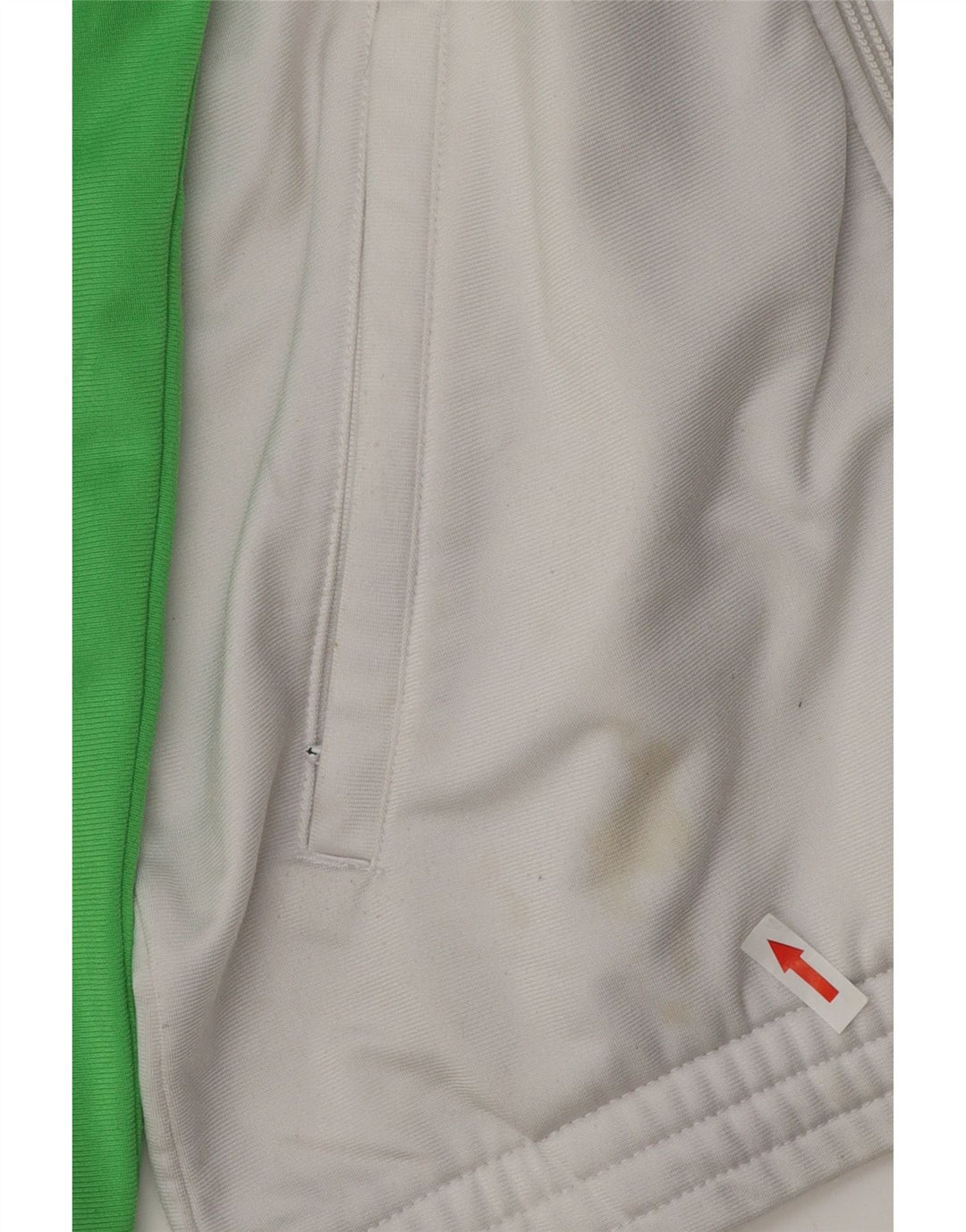 ADIDAS Veste de survêtement pour homme UK 40/42 Medium Blanc Colourblock