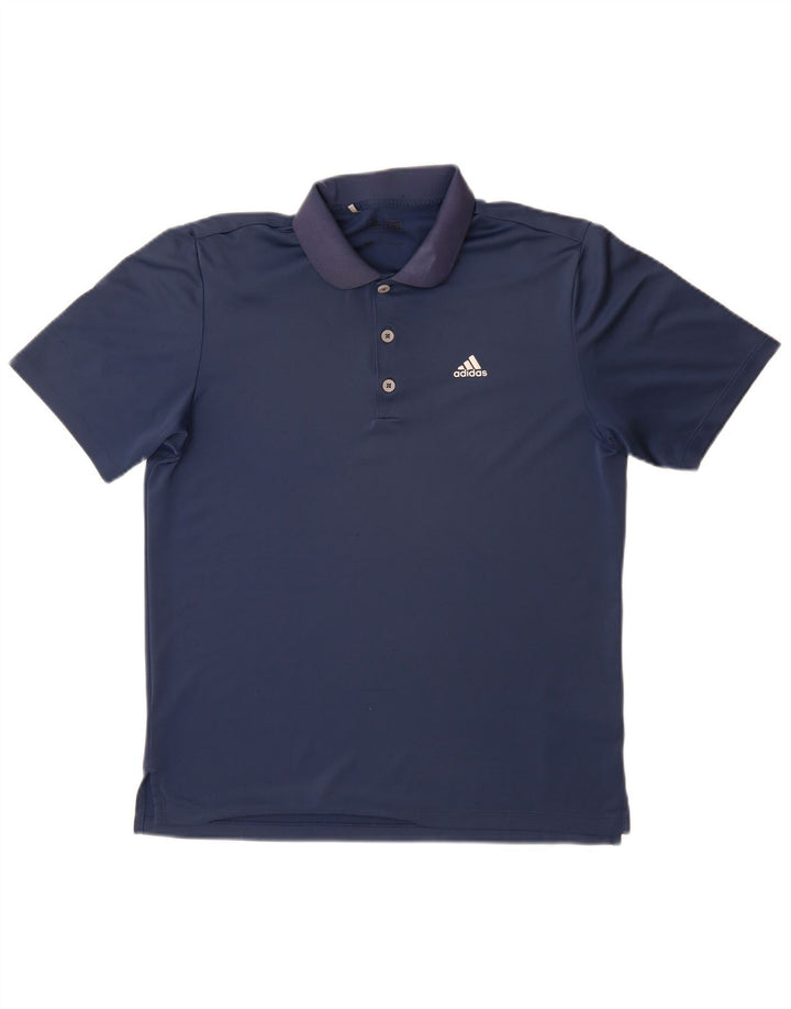 ADIDAS Polo Homme Petit Bleu Marine Polyester