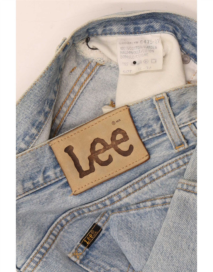 Lee Jean Droit Brooklyn Homme W36 L30 Bleu Coton