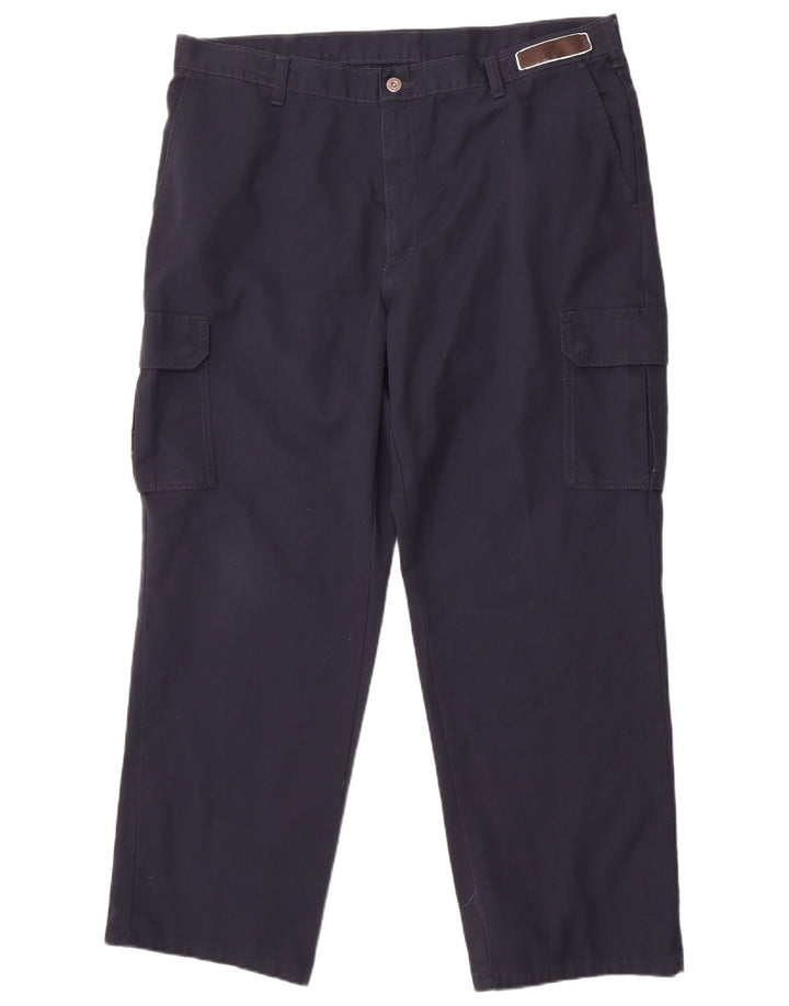 Dickies Pantalon Cargo Droit Homme W40 L30 Bleu Marine Polyester
