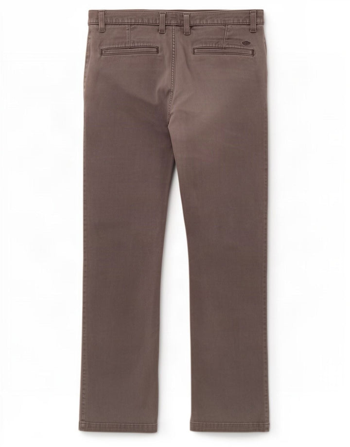 Dockers Pantalon Chino Slim Homme W32 L29 Gris Coton