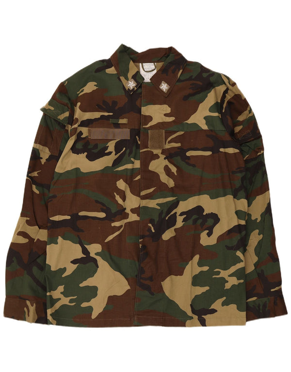 veste militaire homme vintage EU 54 2XL vert camouflage armée