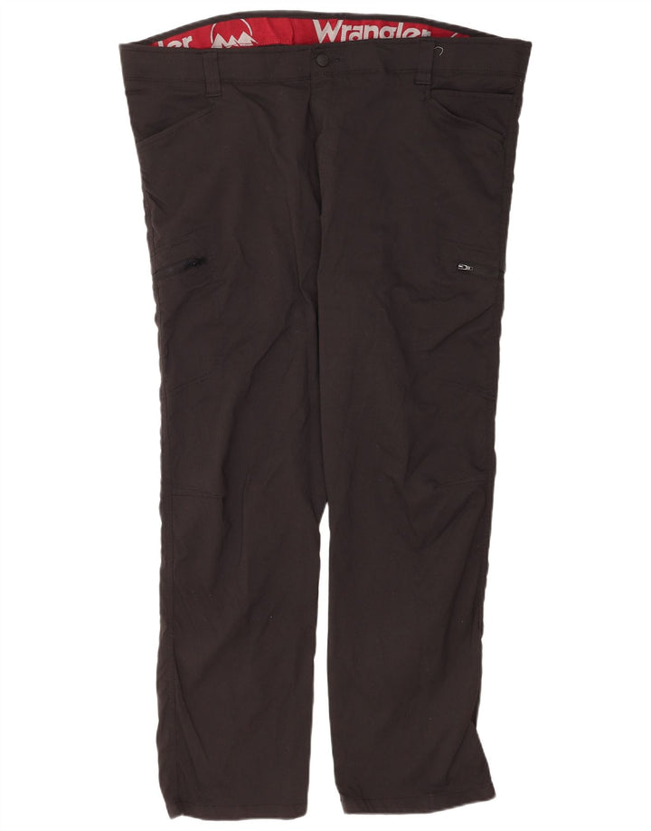 Wrangler Pantalon Cargo Droit Homme W44 L30 Nylon Noir
