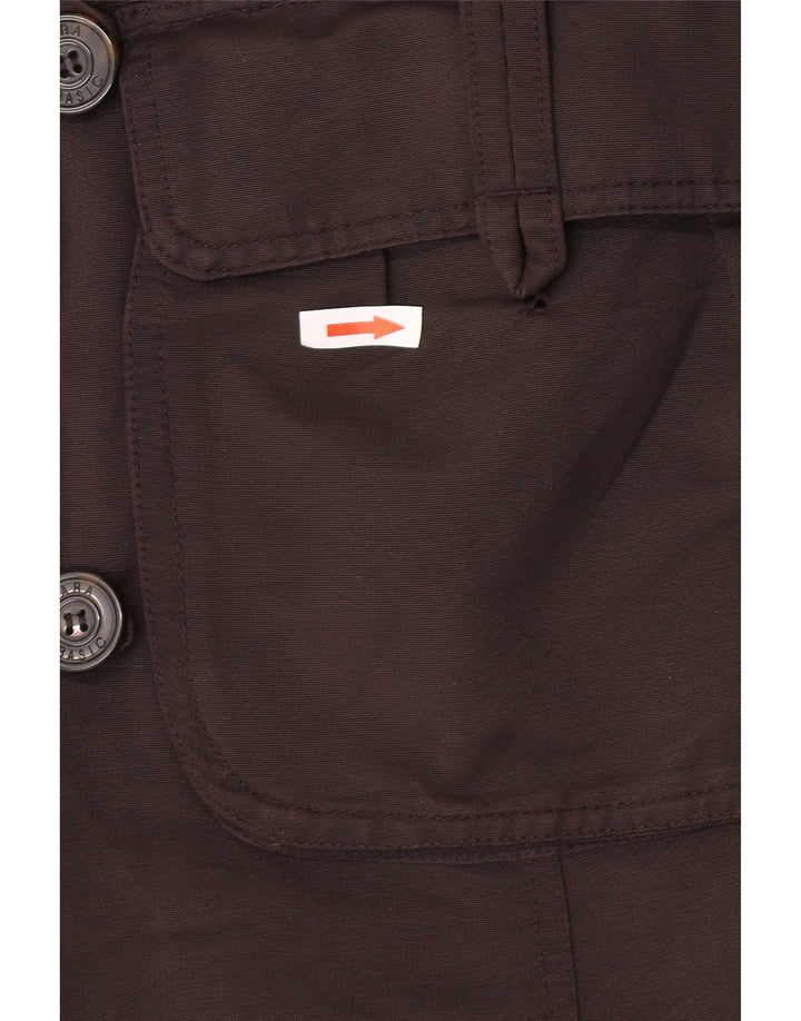 Zara Manteau Femme UK 12 Marron Moyen