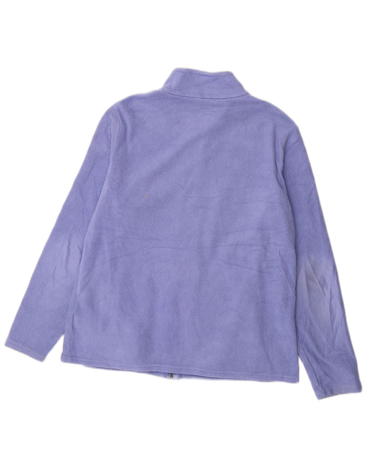 Marks & Spencer Veste polaire pour femme UK 16 Large Violet Polyester