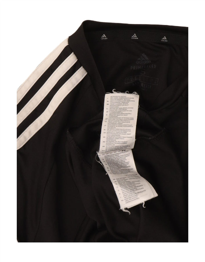 Adidas Hommes Aeroready Graphic T-Shirt Top Petit Noir Polyester