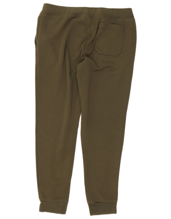 Polo Ralph Lauren Mens Tracksuit Trousers Joggers Large Green Polyester