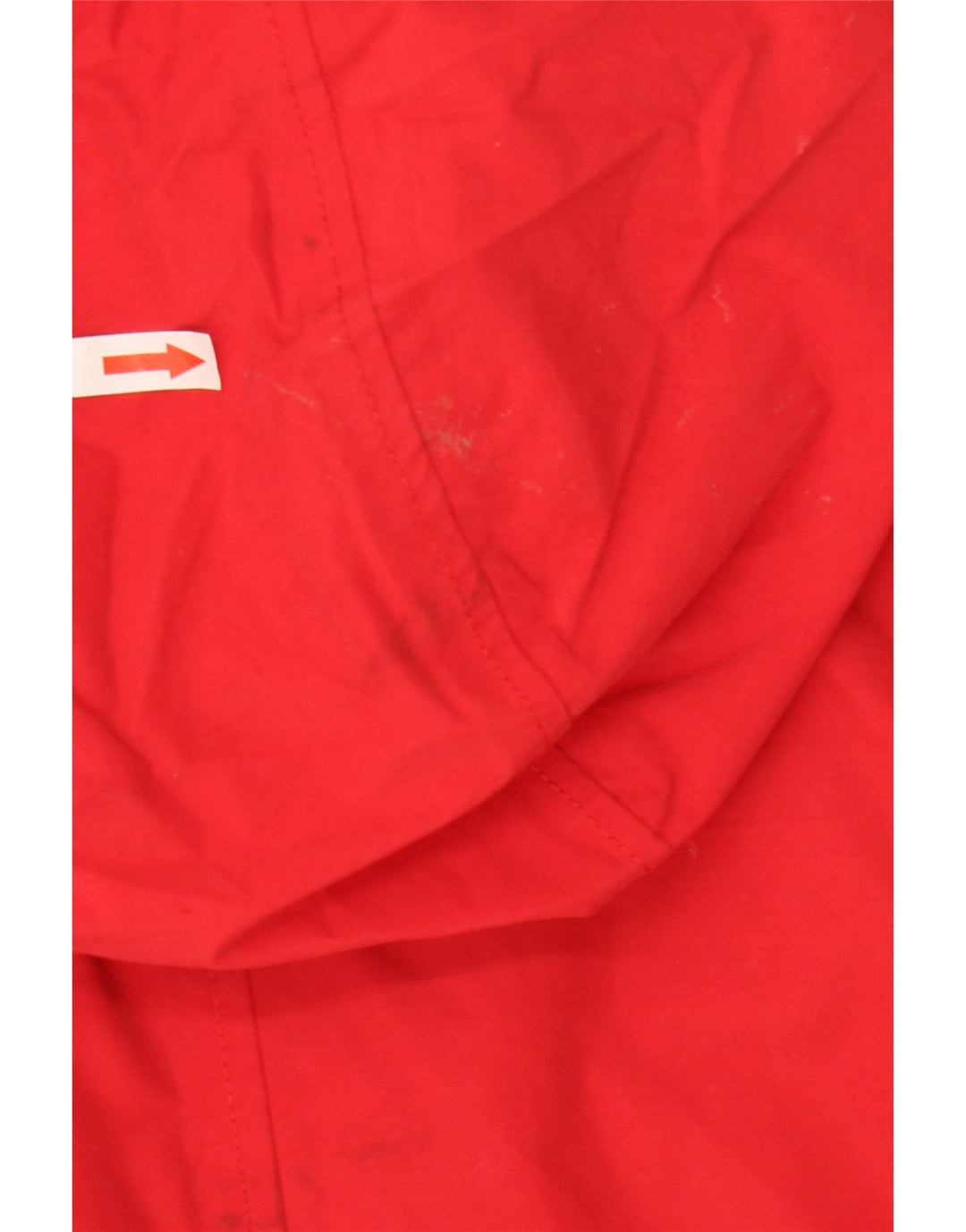 Joules Manteau imperméable à capuche pour femme UK 44 en coton rouge moyen