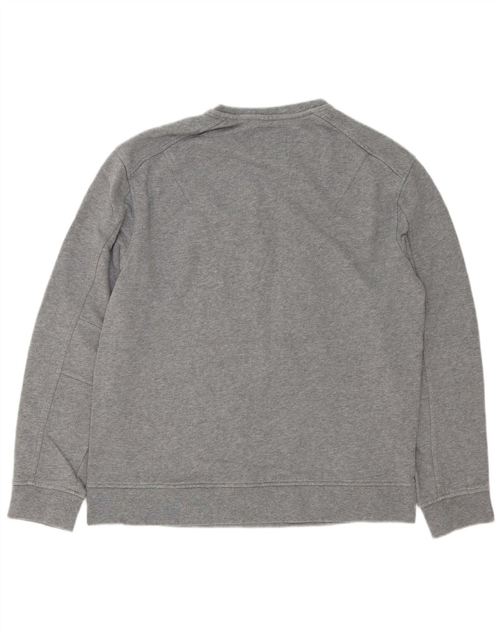 Armani Exchange Sweat-Shirt Graphique Homme Gris Moyen Coton