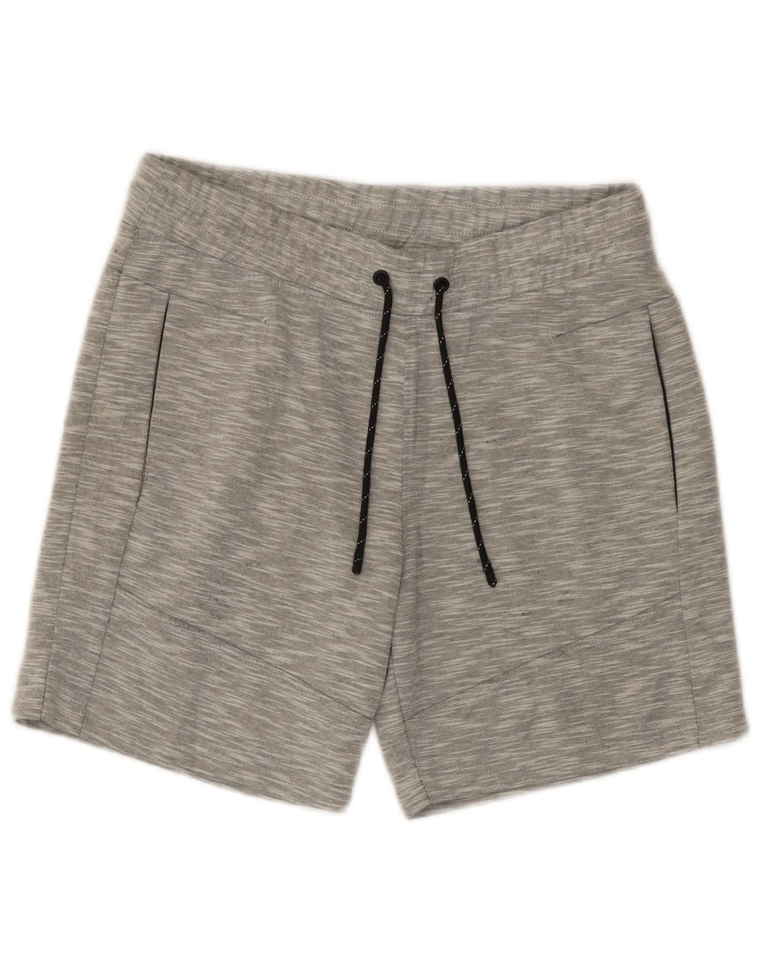 Jack & Jones Short de Sport Homme Gris Moyen Moucheté Polyester