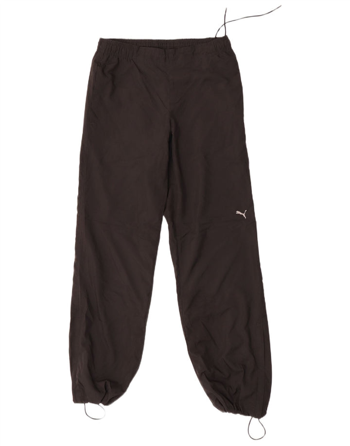 Puma Pantalon de survêtement pour femme Joggers UK 10 Small Noir Polyester