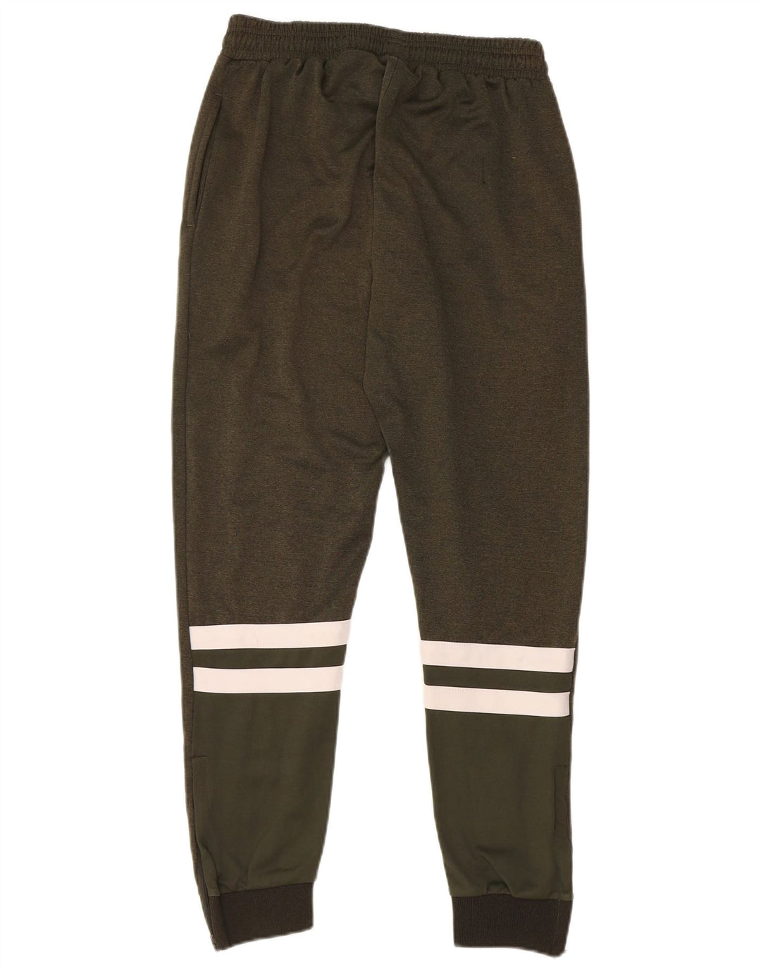 ELLESSE Pantalon de survêtement pour homme Pantalon de jogging Petit Kaki Colourblock Polyester