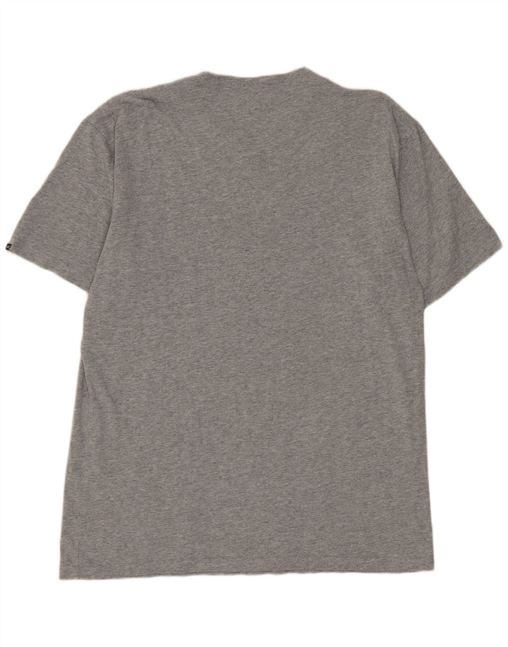 VANS T-shirt coupe classique pour hommes, grand coton moucheté gris