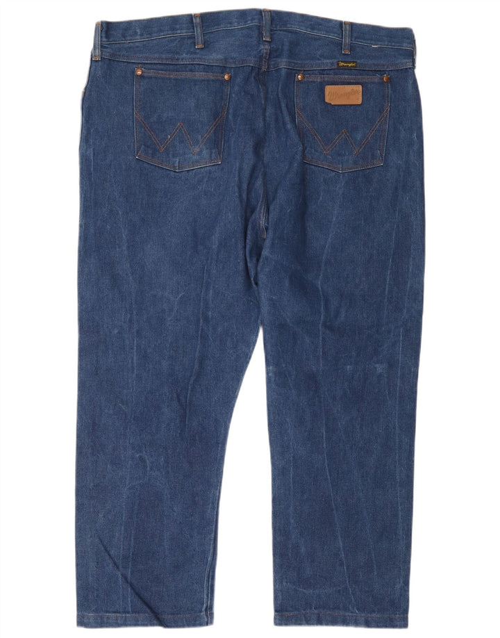 Wrangler Jean Droit Court W44 L26 Homme Bleu