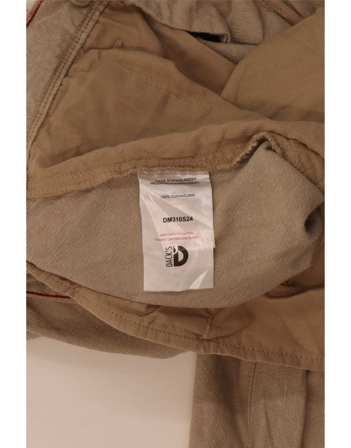 Dack's Short Cargo Homme IT 48 Medium W32 Coton Beige