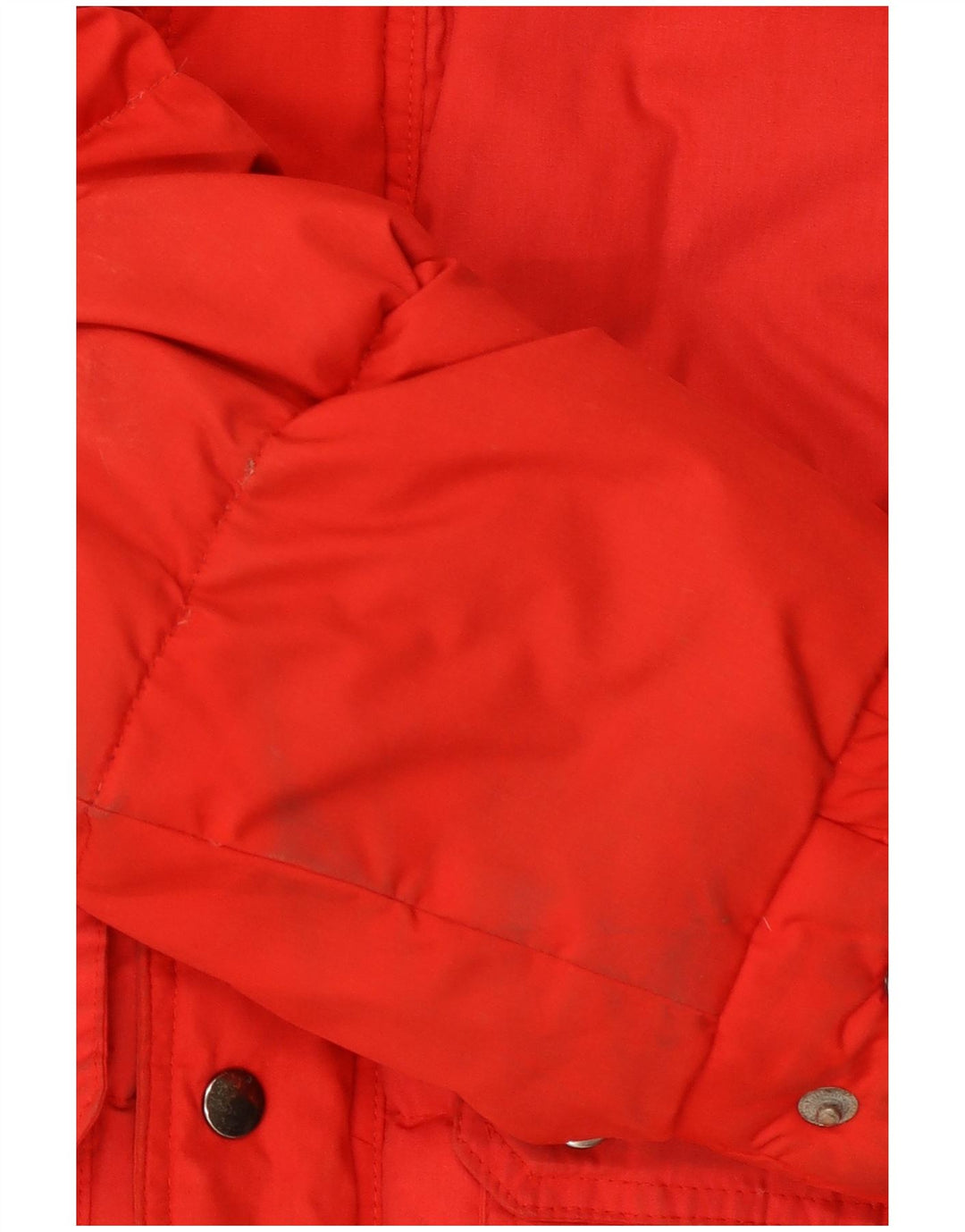 SALEWA Veste matelassée à capuche pour homme UK 40 Large Rouge Colorblock Polyester