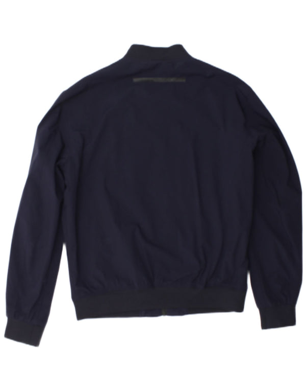 Zara Veste Bomber Homme UK 40 Large Bleu Marine