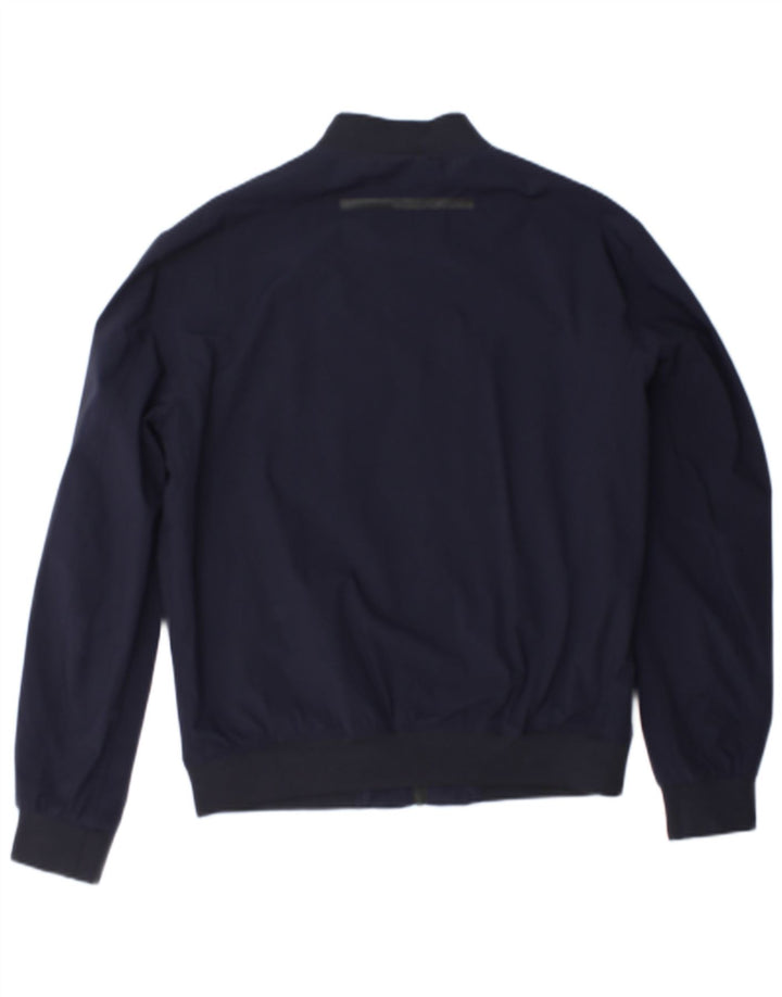 Zara Veste Bomber Homme UK 40 Large Bleu Marine