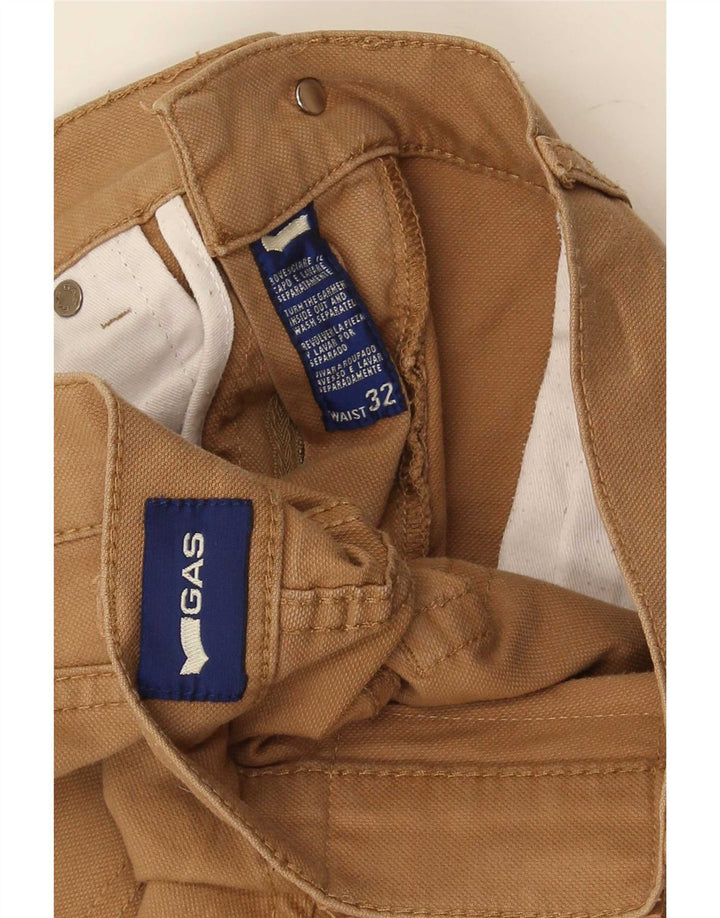 Gas Pantalon court homme W32 L24 Beige