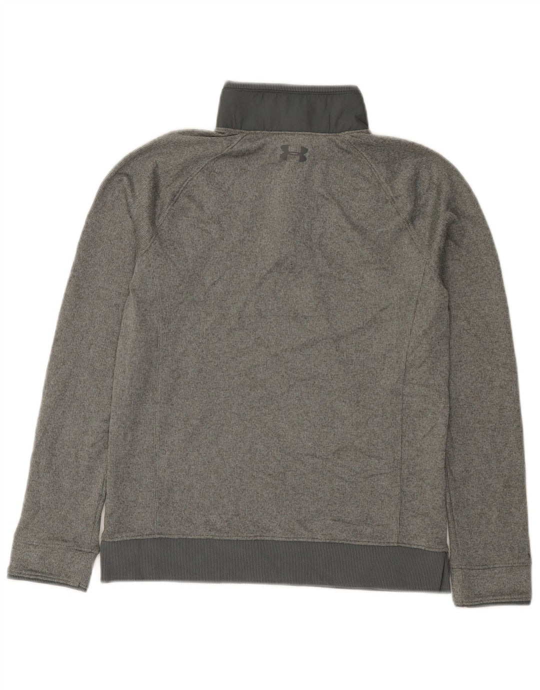 Under Armour Sweat-shirt à col boutonné pour garçon 11-12 ans Gris Taille L