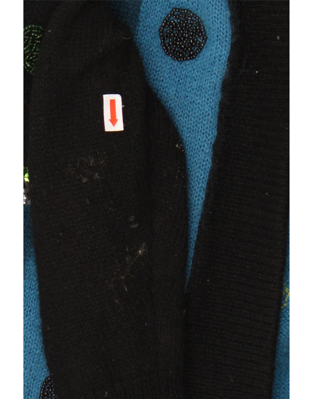 TOPLIKE Pull cardigan long surdimensionné pour femme EU 40 Bleu moyen