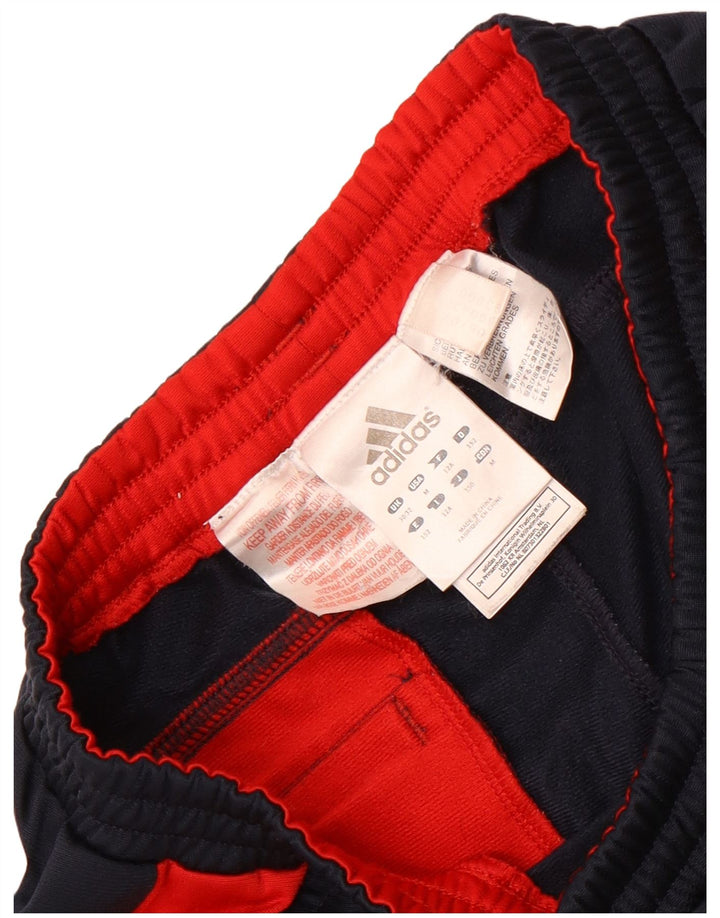 Adidas Pantalon de Survêtement Garçon 11-12 ans Bleu Marine Colorblock Polyester