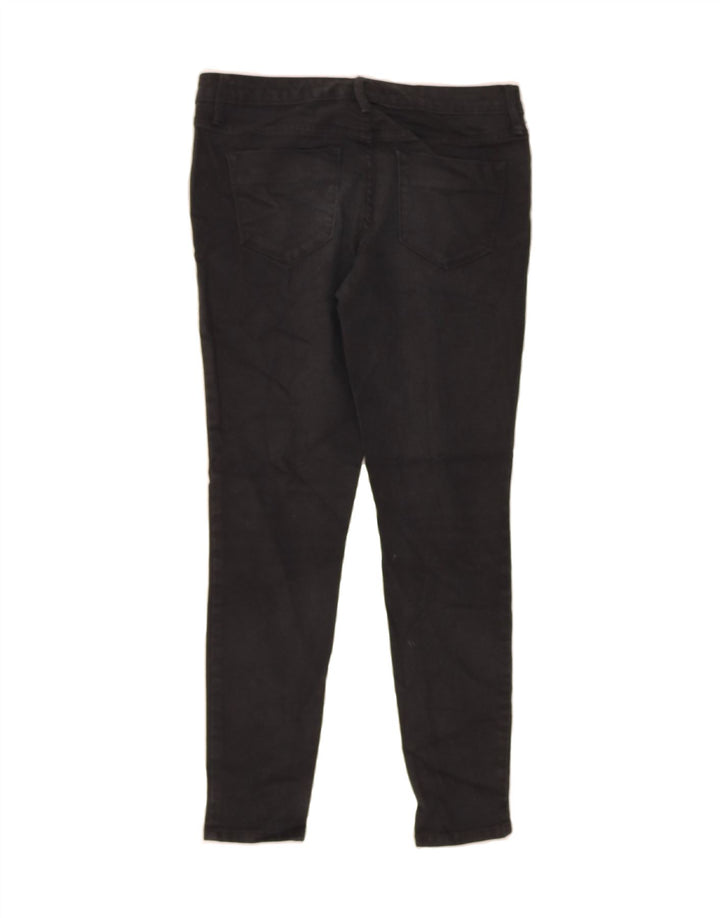 MOSSIMO Womens Mid Rise Jegging Jeans US 6 Medium W28 L27 Black Cotton Vintage Mossimo and Second-Hand Mossimo from Messina Hembry 