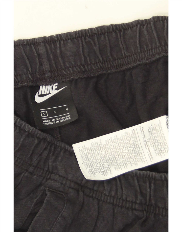 Nike Short de sport pour homme en coton noir Taille L