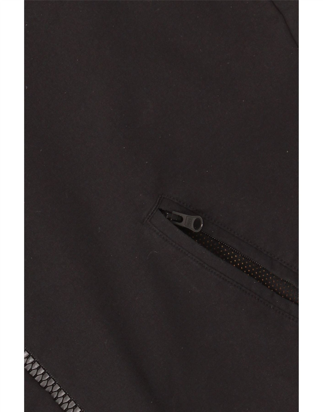 ADIDAS Veste de survêtement graphique pour hommes, petit modèle en nylon color block noir