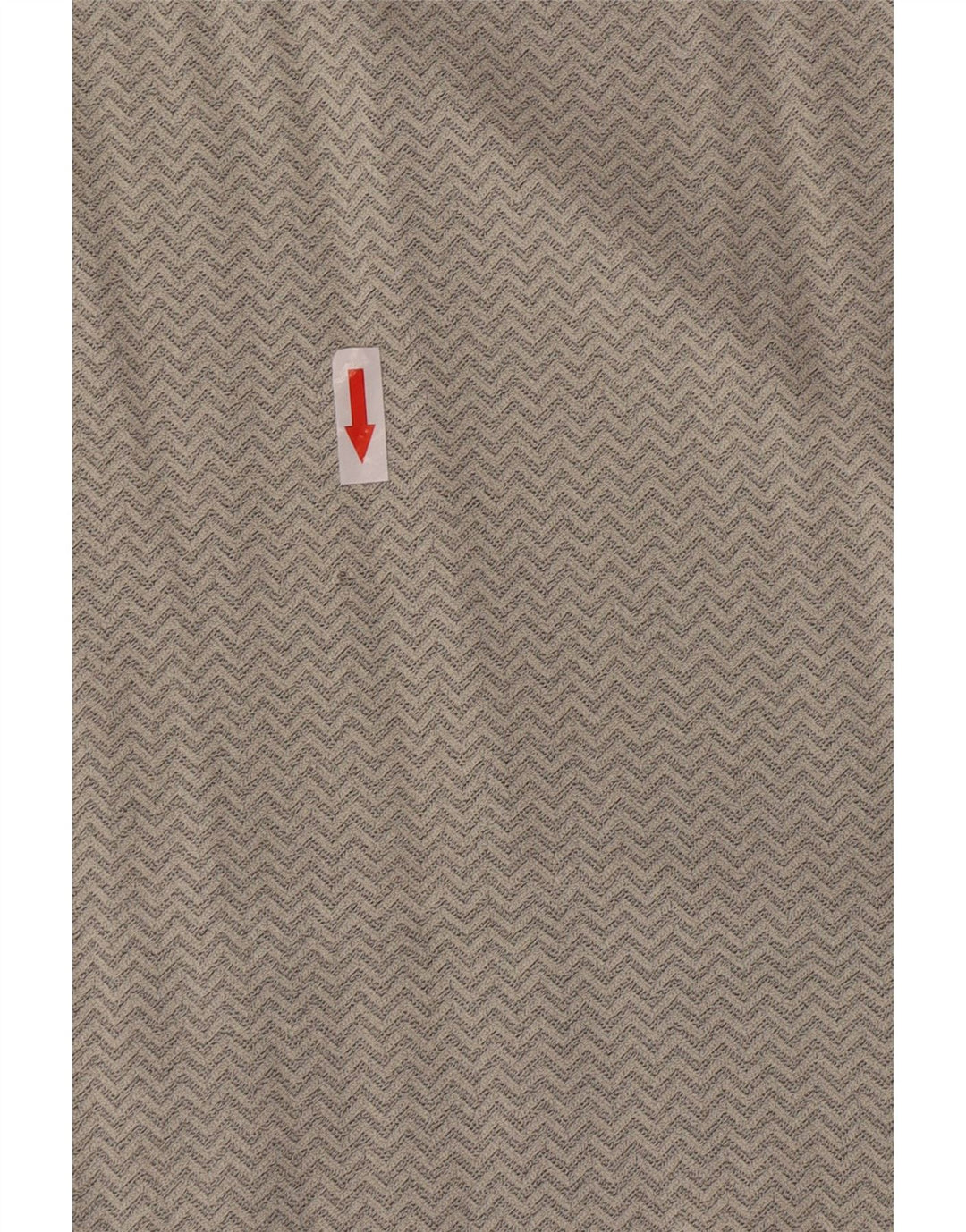 Gianfranco Ferre Chemisier Femme Top UK 16 Large Gris Chevron Viscose